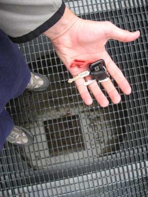 Keys on the Grate