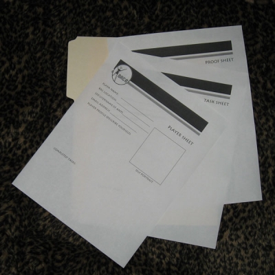 Photo of the physical wiki pages