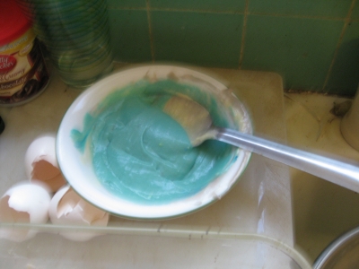 Mixin' the blue Mixin' the blue