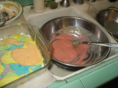 And there's the red!