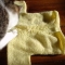 yellow sweater + cat
