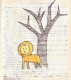 lion and tree 