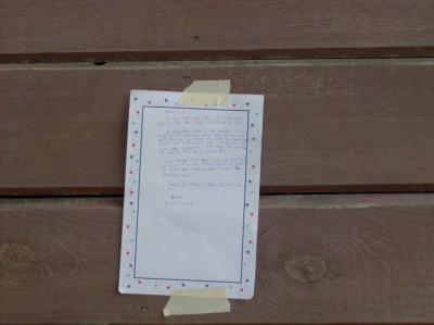 note and boat