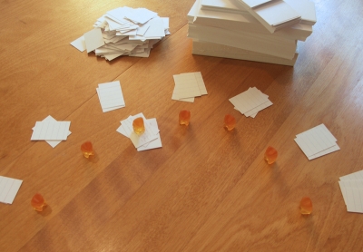 Bear Three Claims the Cards