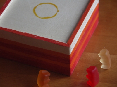 Red, Orange, & White Box