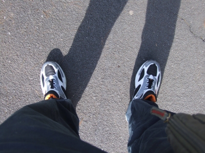 Retie my shoelaces... Retie my shoelaces...