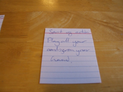 Spurt of Action Spurt of Action