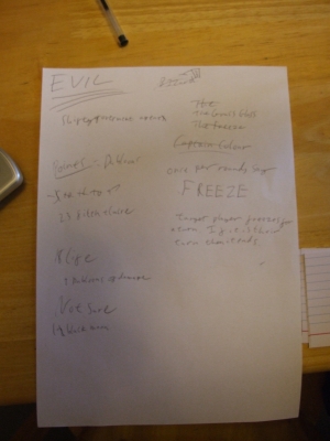 Rusty's scoresheet Rusty's scoresheet