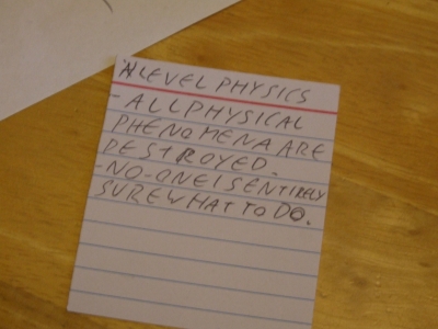 'A' Level Physics 'A' Level Physics
