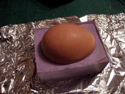 Half a rubber mold
