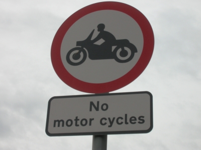 no motor cycles?