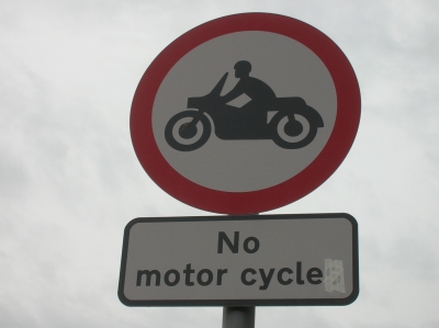 no motor cycle