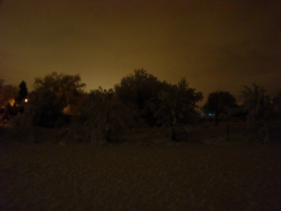 View of Cemetary from Laporte Ave. - Winter - High Exposure View of Cemetary from Laporte Ave. - Winter - High Exposure
