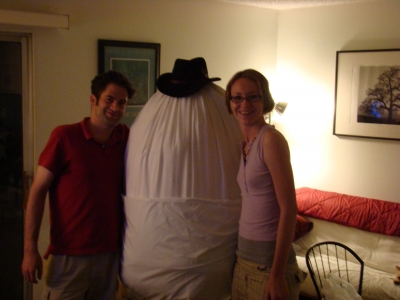 Tyrone Tyrone and Cara Bear with completed egg