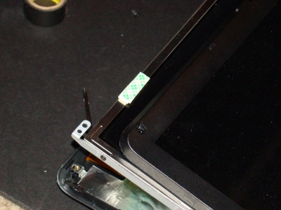 Front spacer placement