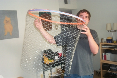 Papa Smurf with start of infrastructure