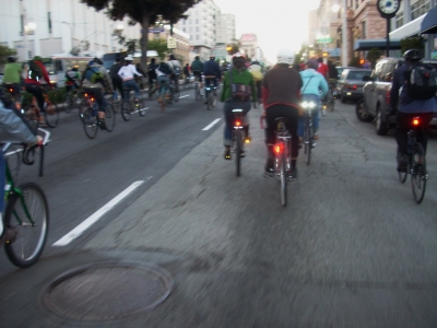 I like riding bikes.