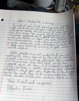 My Letter