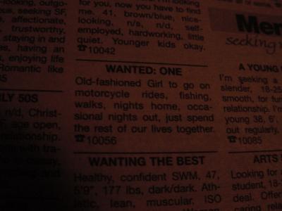 Wanted: One