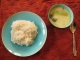 Lemongrass coconut bok choy soup and rice!
