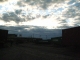 The sky was getting that sundown look.