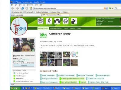 Cam's Defiled Profile