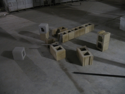 cinderblocks