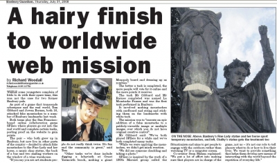 The article