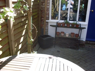 Location of the new pot