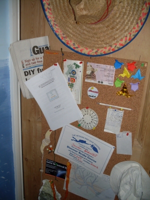 The noticeboard