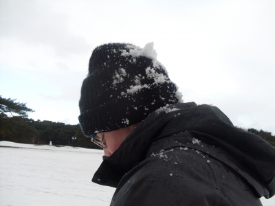 Me after the snowball fight