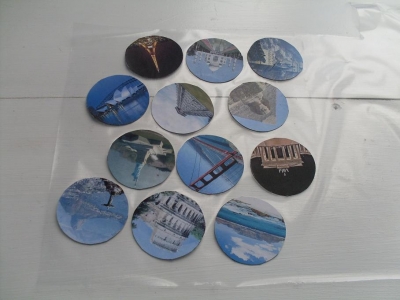 Arranging the badges