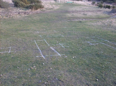 Giant hopscotch?