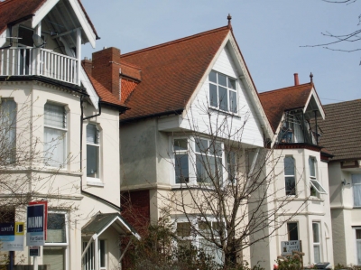 Second floor balconies