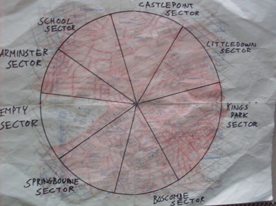 Map after the seventh sector