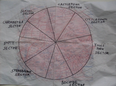 Map after the last sector