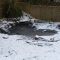 Frozen pond