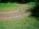 Curved hole