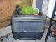 Pot, with added plant
