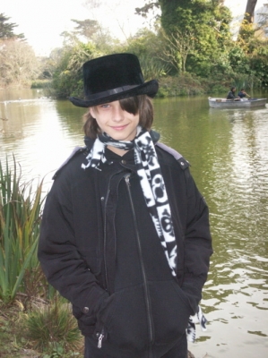 Bryce has a built in eye-patch!