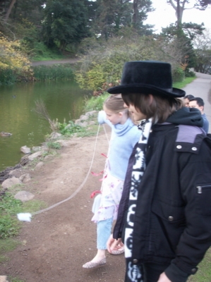 Pulling one out of the water