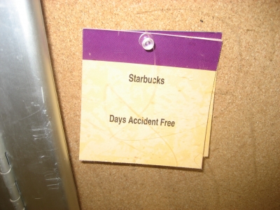 Days Accident Free