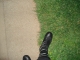 In the park--I walked pretty fast In the park--I walked pretty fast