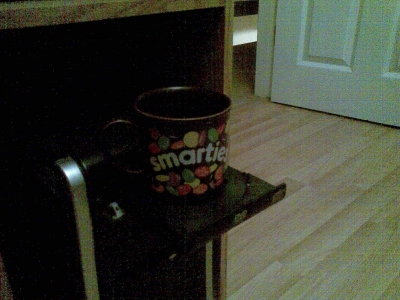 My CD drive Coaster.