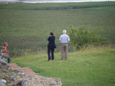 Unsuspecting public enjoying the view