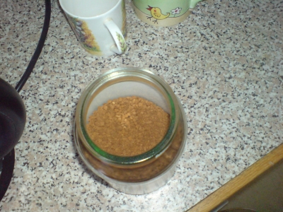 Ahh the dissolvee - coffee