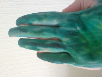 Hand after. Greeeen!