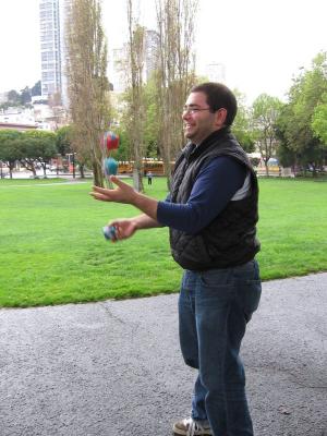 juggling for score..
