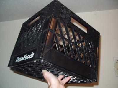 The almighty milk crate!