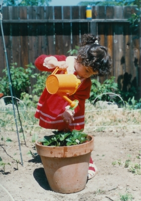 garden girl